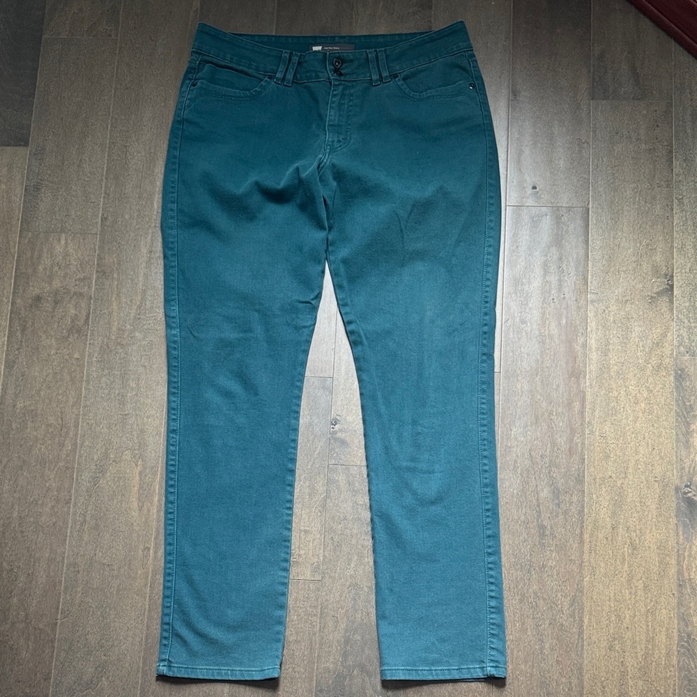 Levi's Women's Mid Rise Skinny Jeans - Teal
